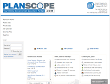 Tablet Screenshot of planscope.com